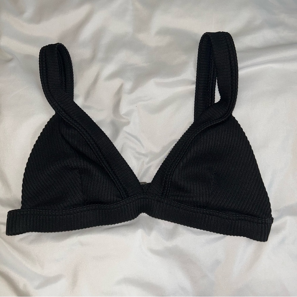 Hollister black bikini top